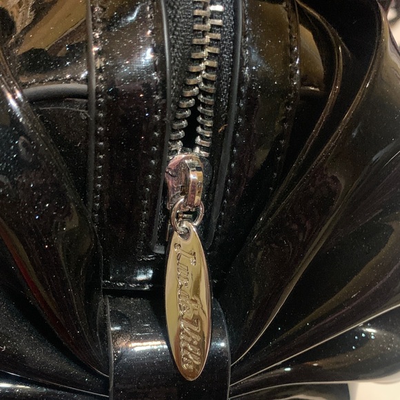 Lux de Ville Black Sparkle Satchel - Picture 6 of 9